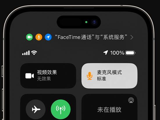 陇县苹果授权维修网点分享iPhone在通话时让你的声音更清晰 